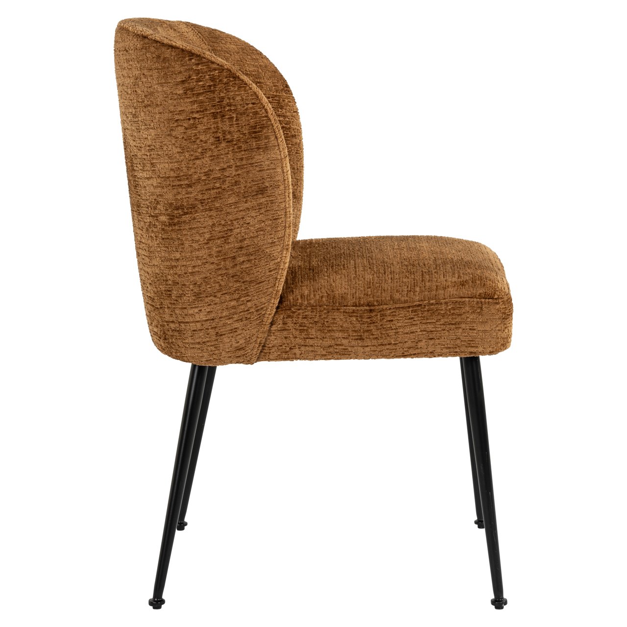 Dining chair Fallon cognac fusion