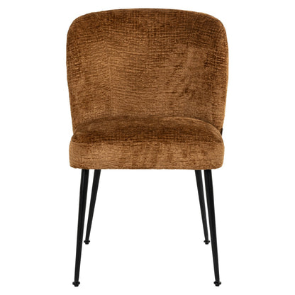 Dining chair Fallon cognac fusion