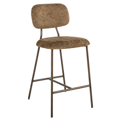Counter stool Xenia brandy fusion fire retardant (Set of 2)