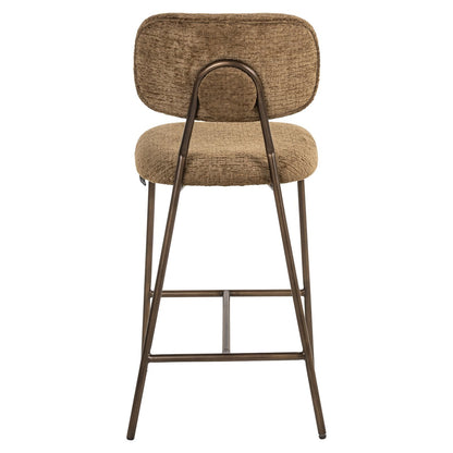 Counter stool Xenia brandy fusion fire retardant (Set of 2)