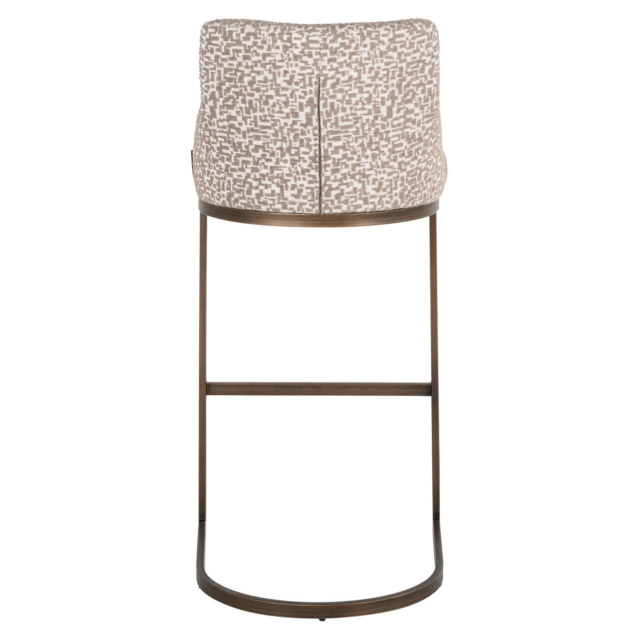 Bar stool Bolton natural geo (Set of 2)