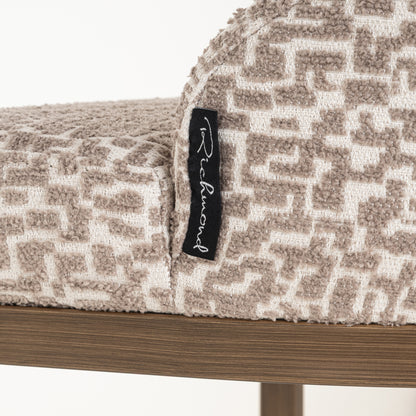 Bar stool Bolton natural geo (Set of 2)