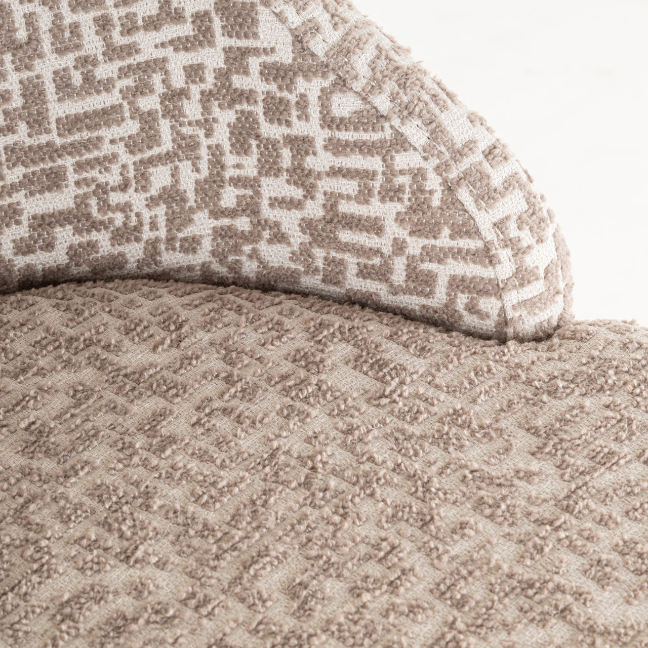 Bar stool Bolton natural geo (Set of 2)