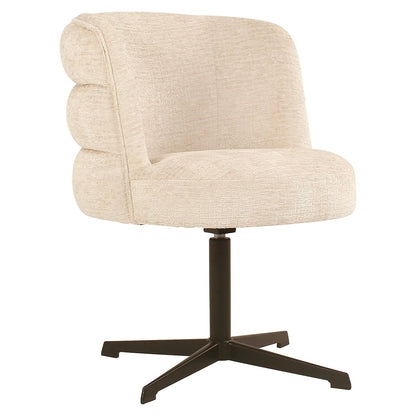 Dining chair Chadwick cream fusion swivel