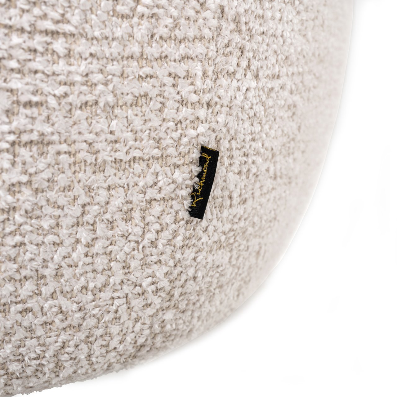 Lounge chair Estelle lovely cream swivel