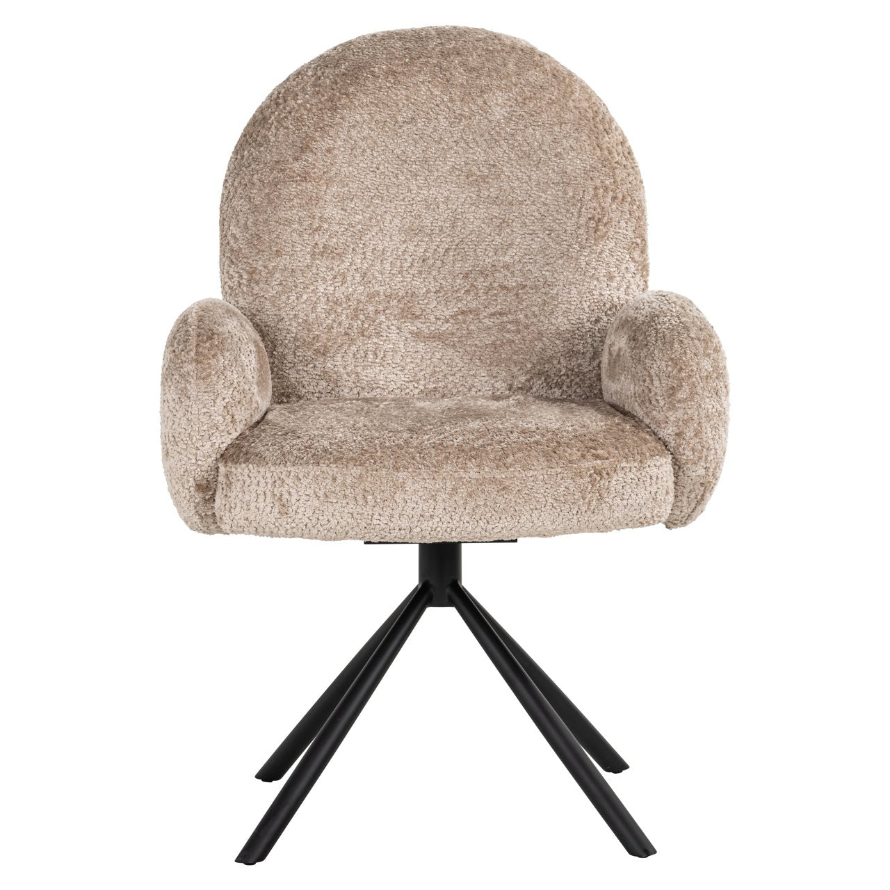 Dining chair Jolie sheep natural swivel