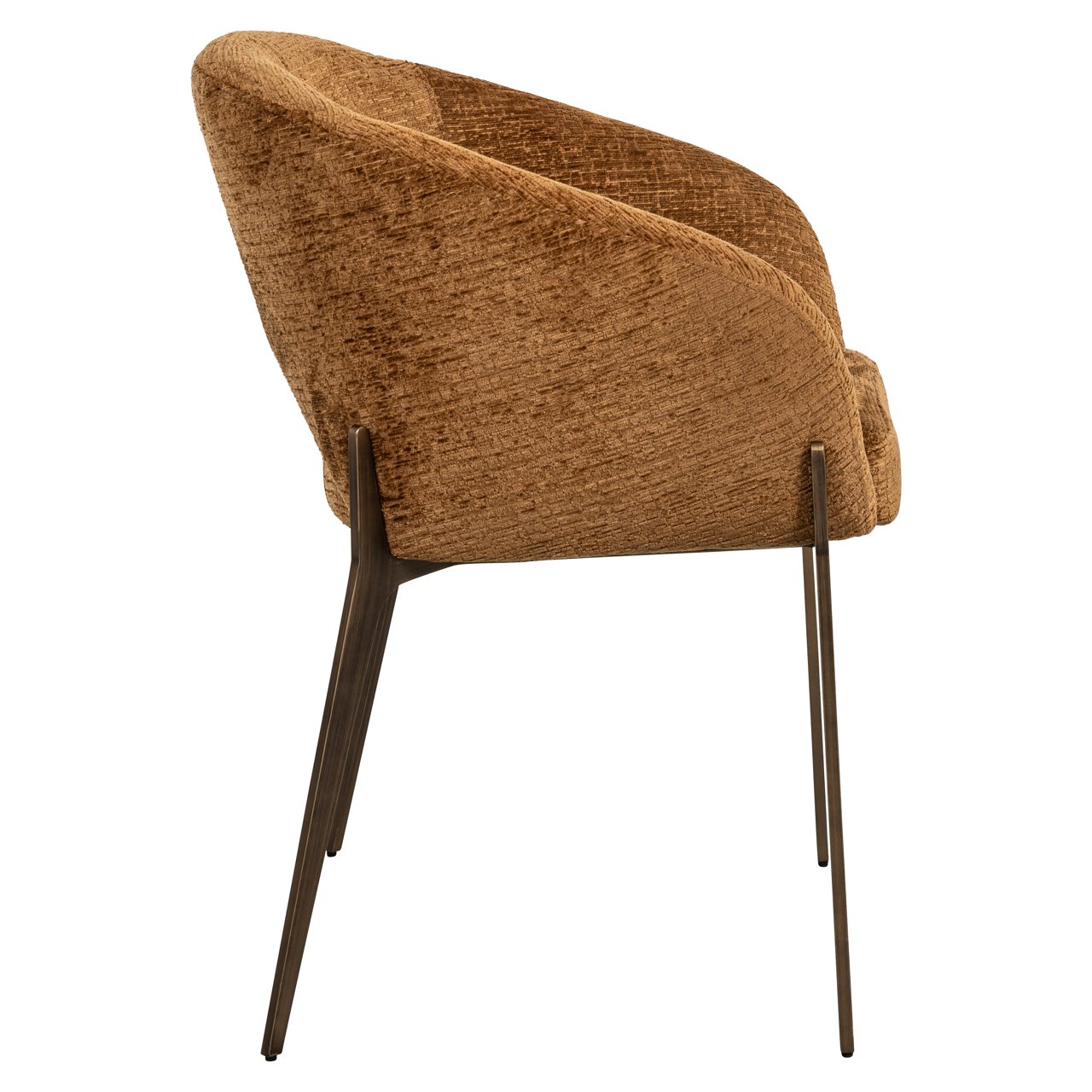 Dining chair Kenzi cognac fusion