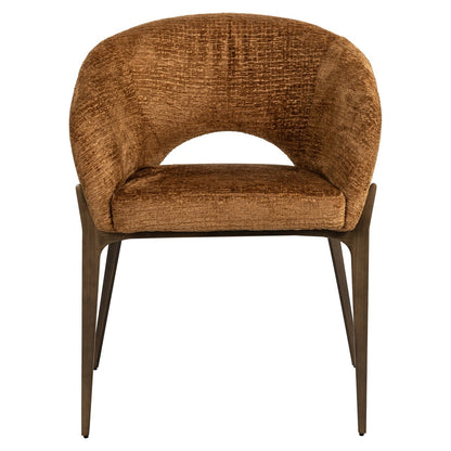 Dining chair Kenzi cognac fusion
