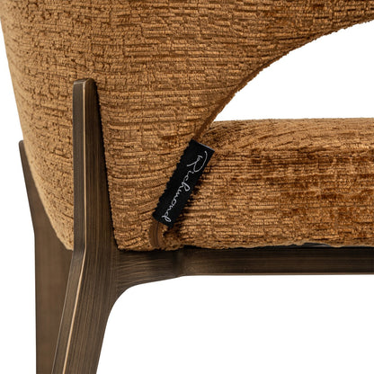 Dining chair Kenzi cognac fusion