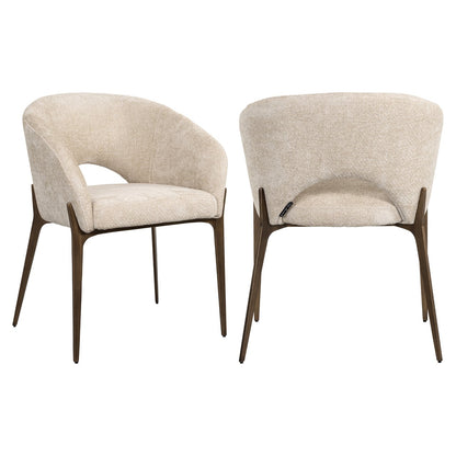 Dining chair Kenzi cream unicorn