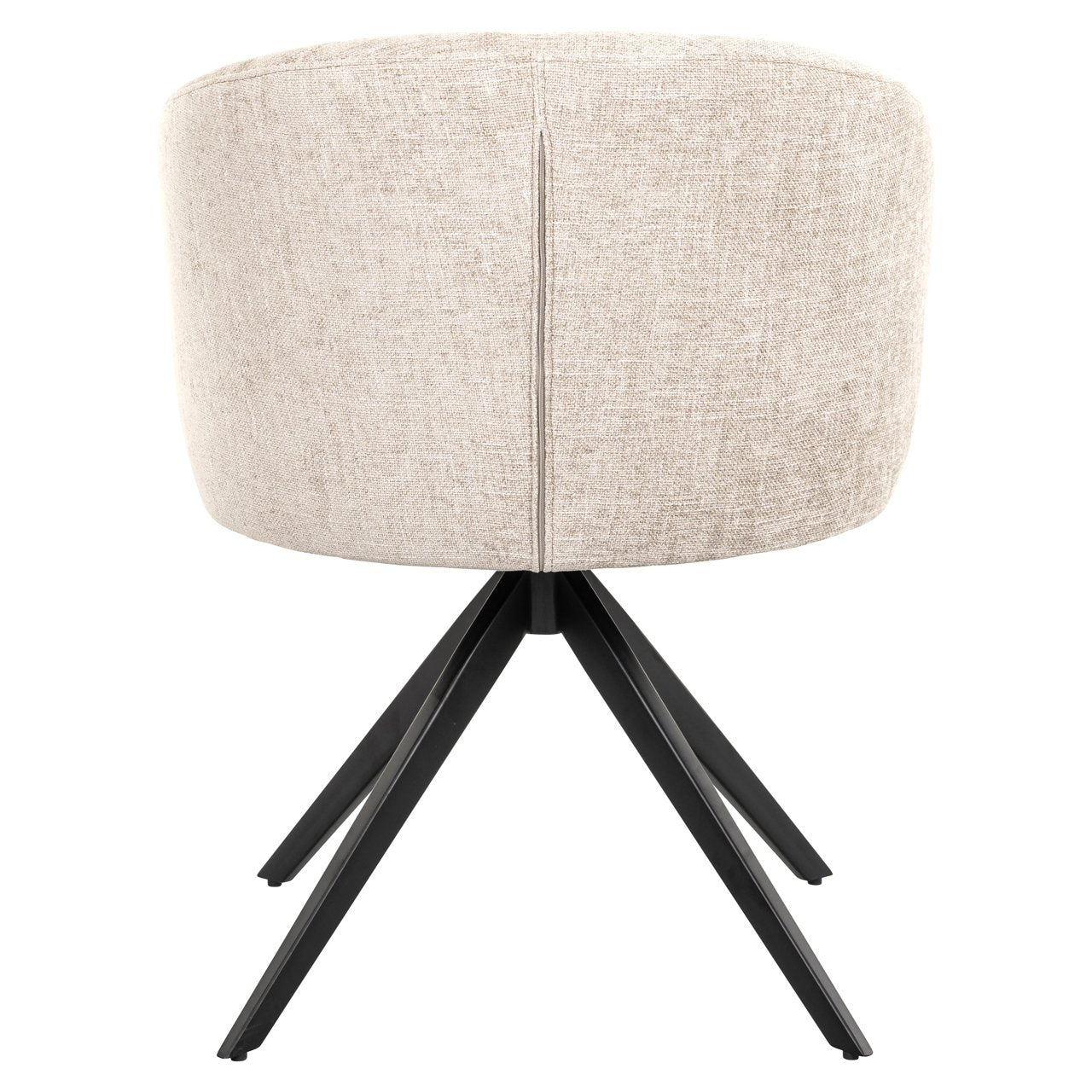 Dining chair Olivia natural miami swivel