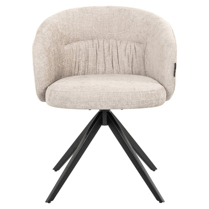 Dining chair Olivia natural miami swivel