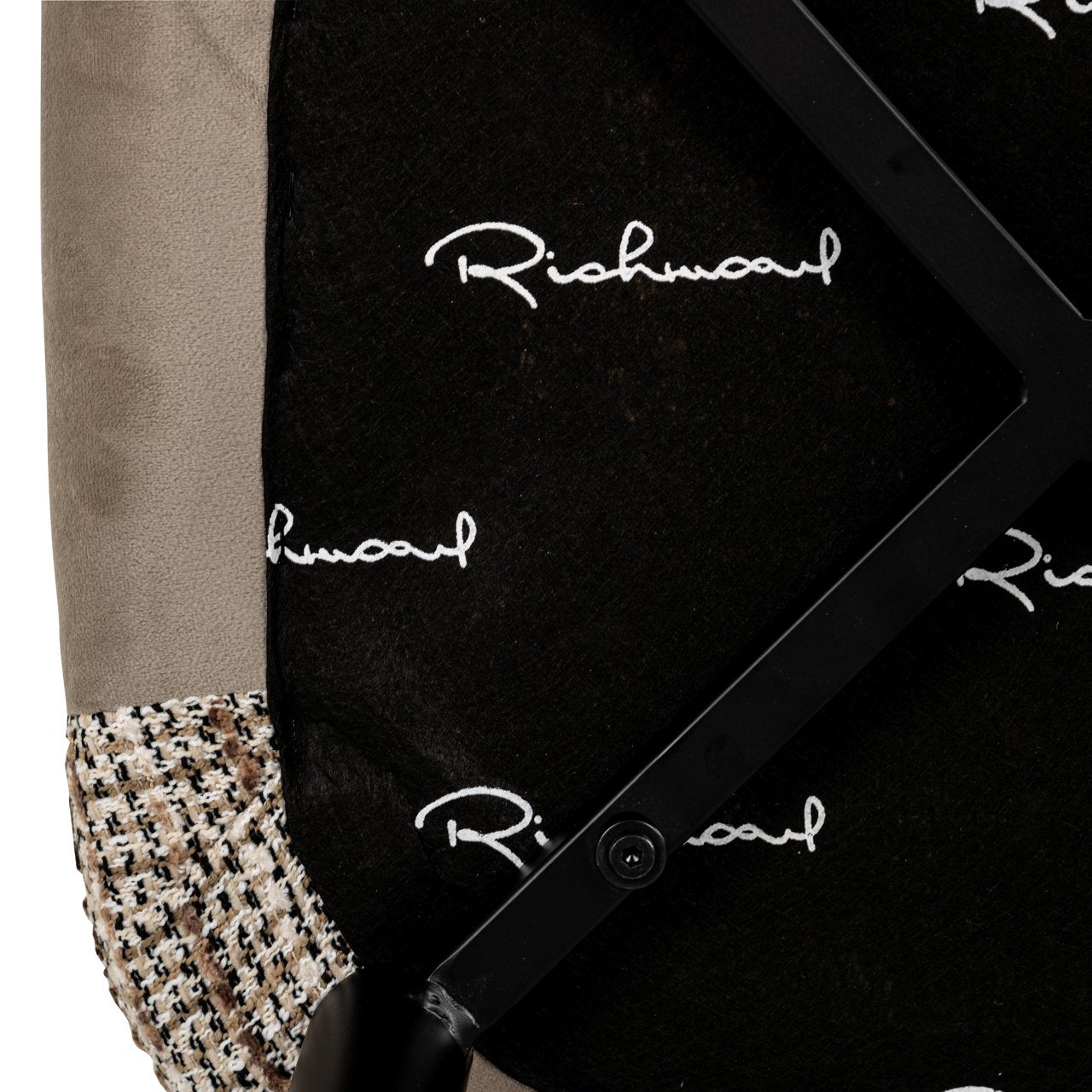 Bar stool Tabitha trendy nature fire retardant