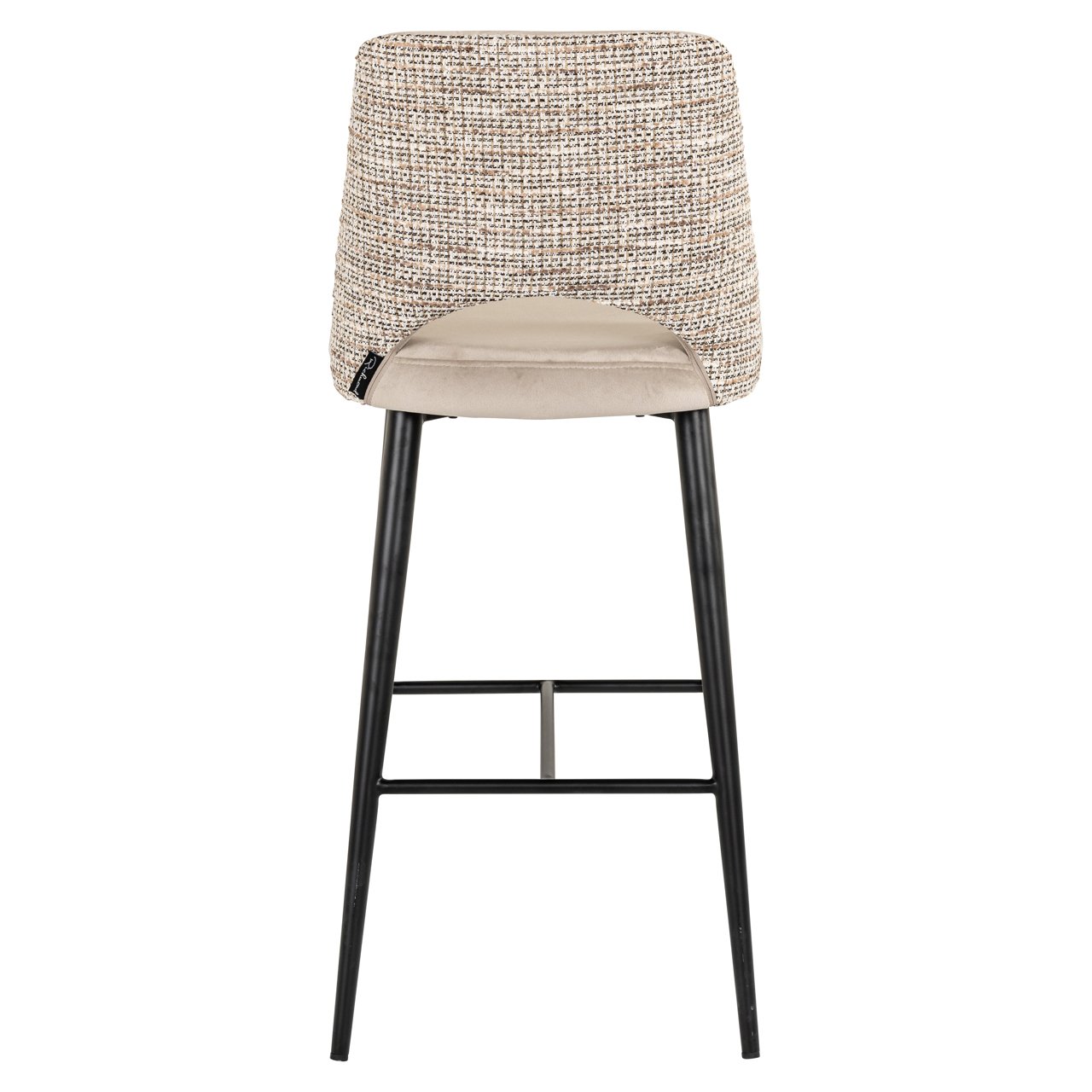 Bar stool Tabitha trendy nature fire retardant