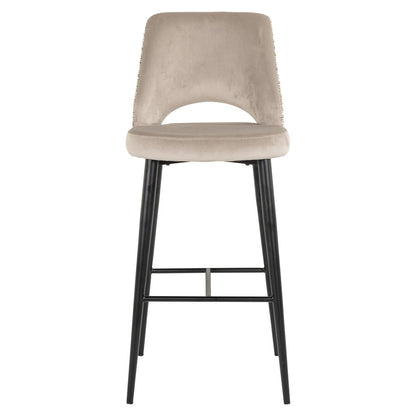 Bar stool Tabitha trendy nature fire retardant