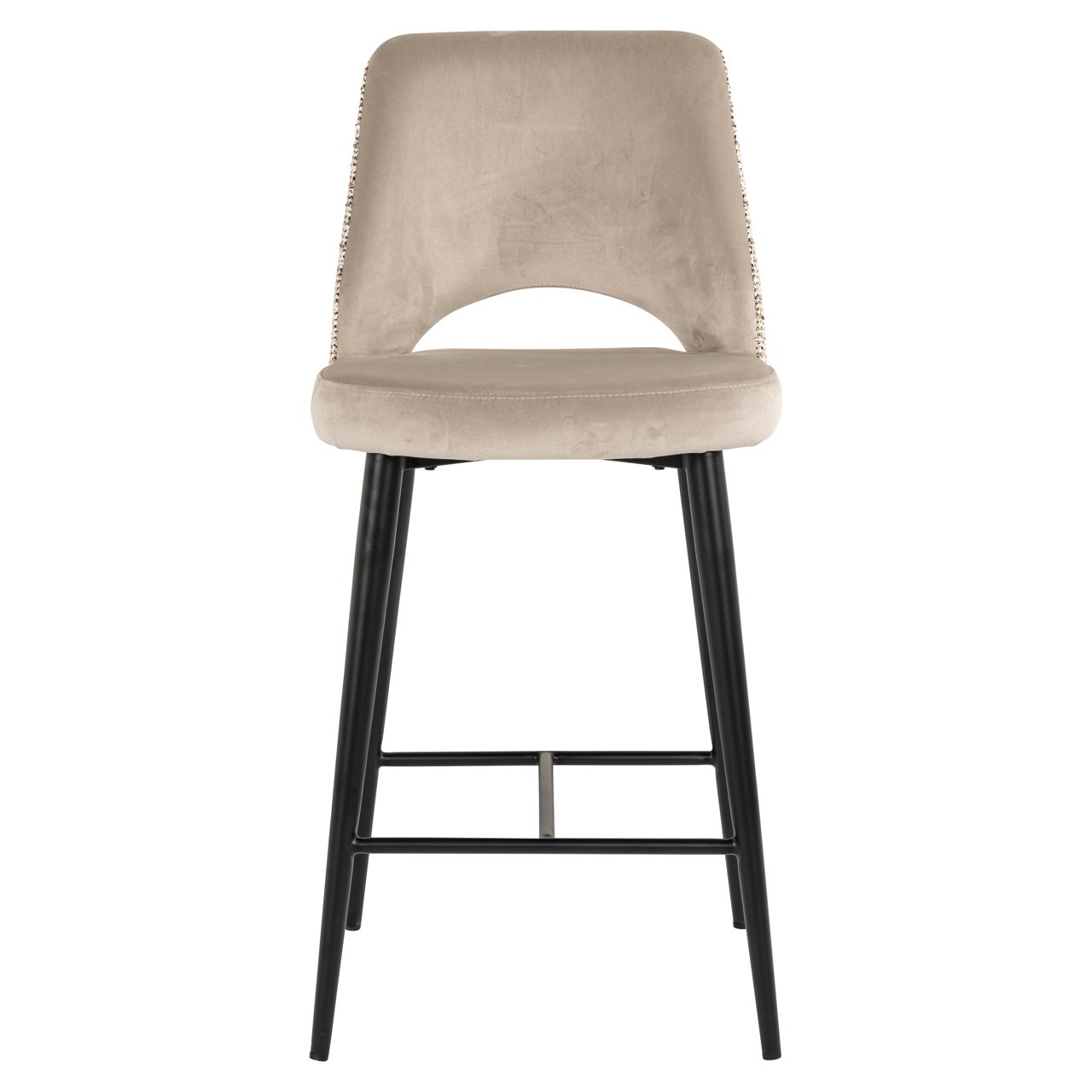 Counter stool Tabitha trendy nature fire retardant