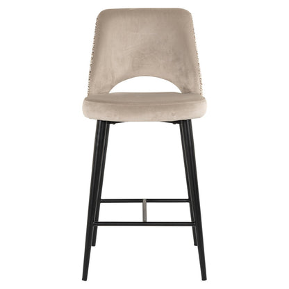 Counter stool Tabitha trendy nature fire retardant