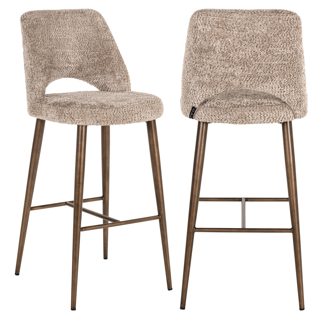 Bar stool Delphine lovely nature fire retardant