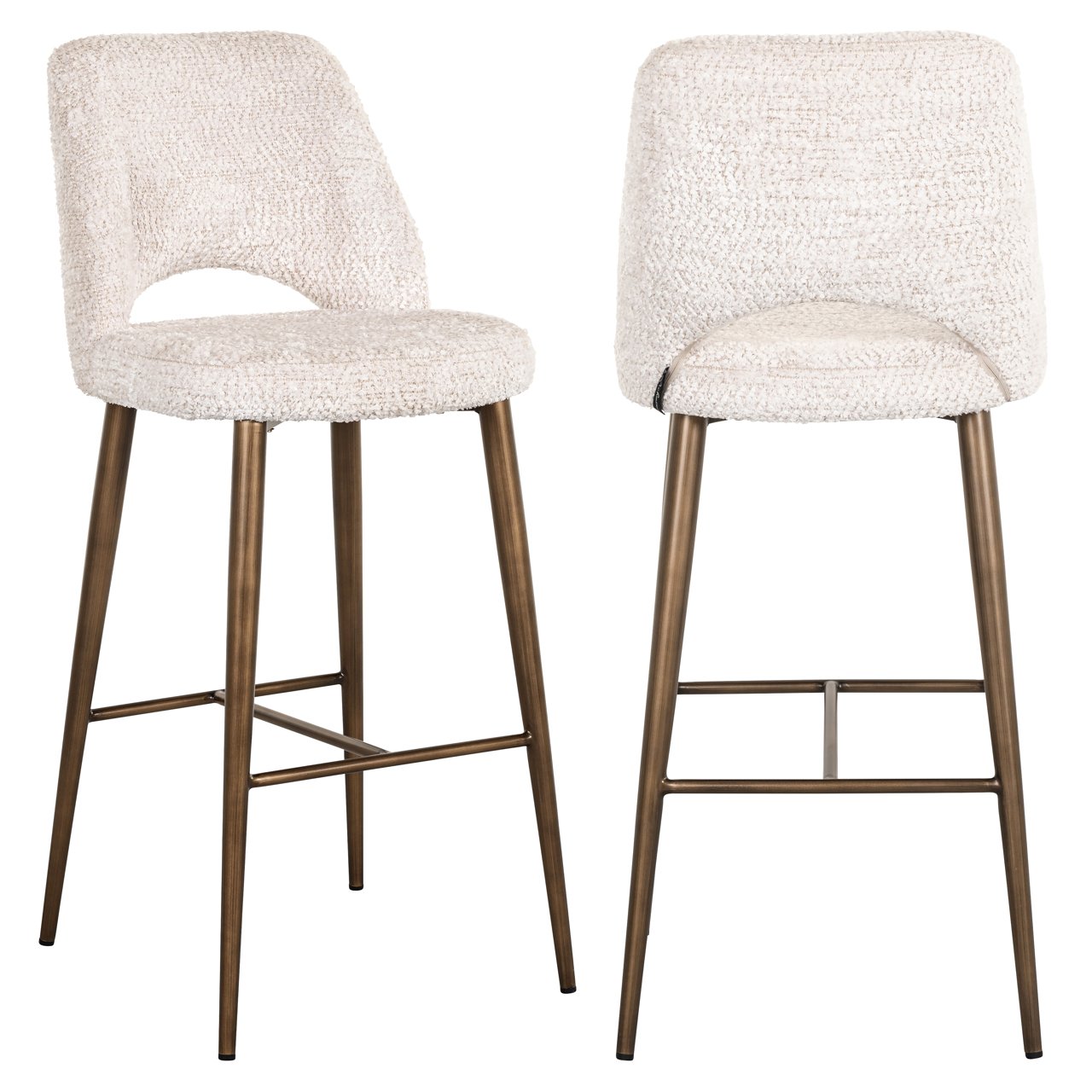 Bar stool Delphine lovely cream