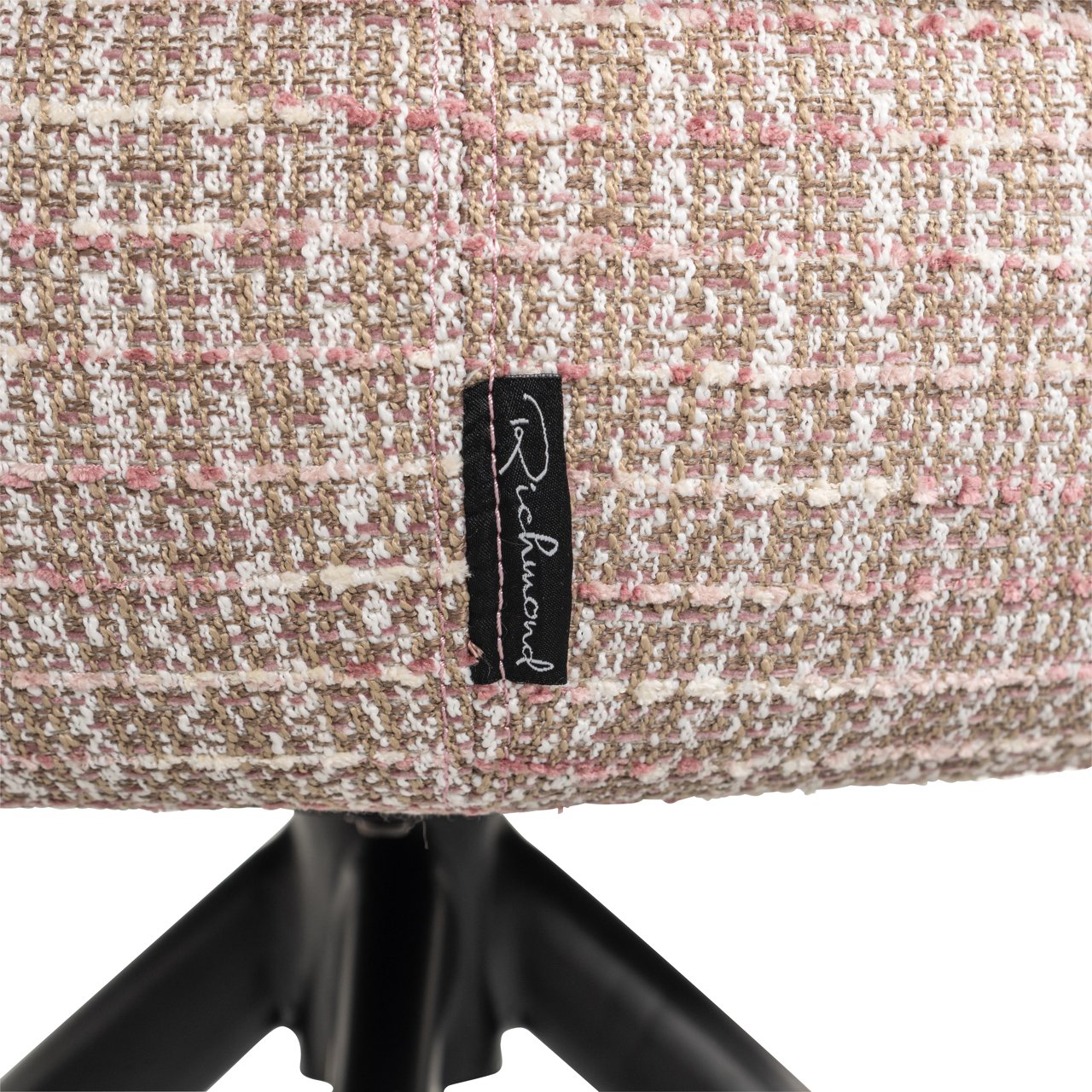 Dining chair Kayla trendy rose swivel