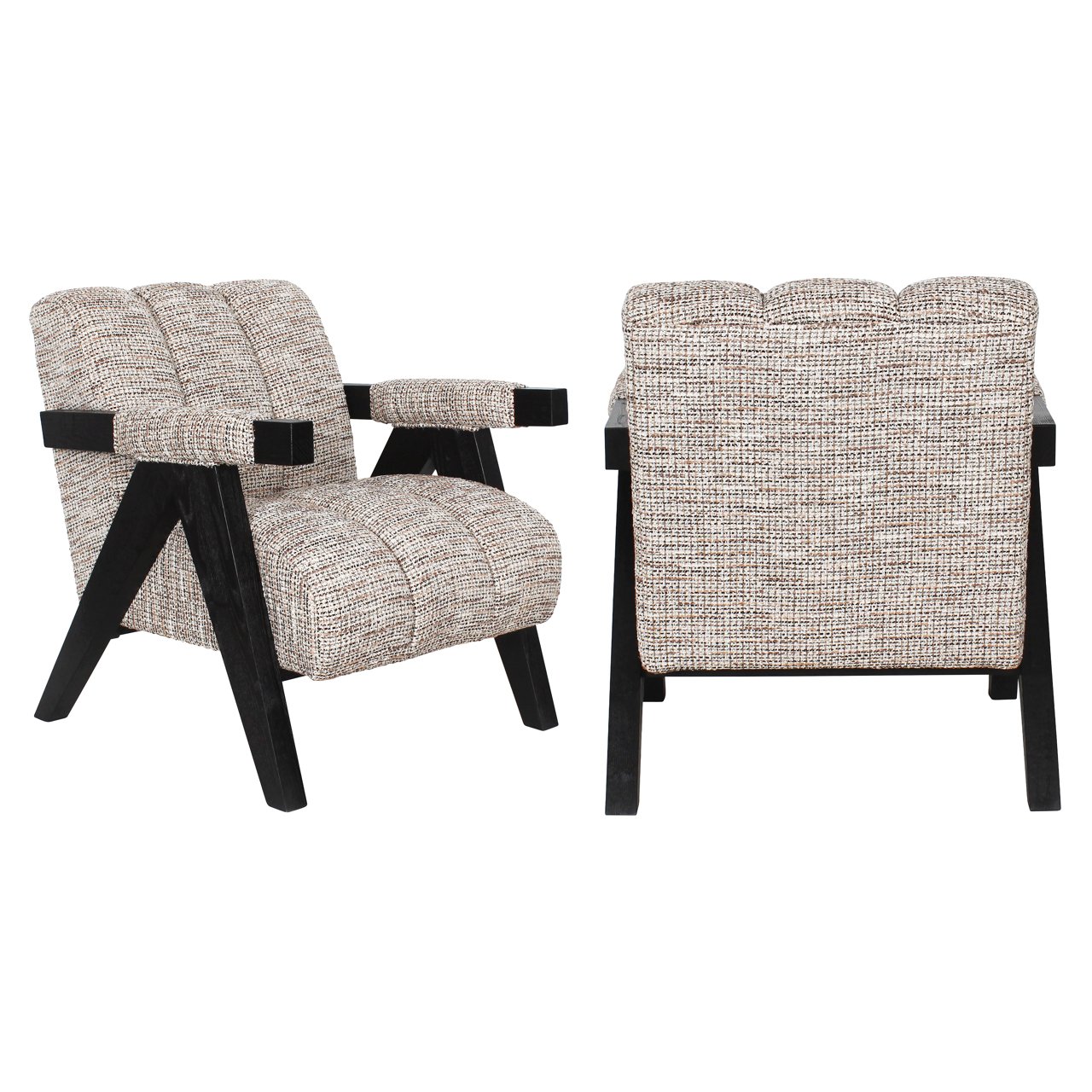 Lounge chair Clover trendy nature