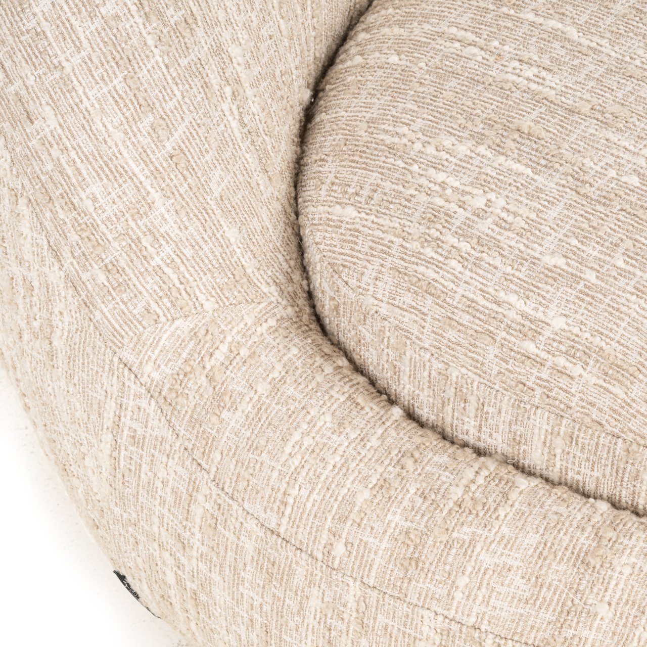 Lounge chair Arlanda beige angora