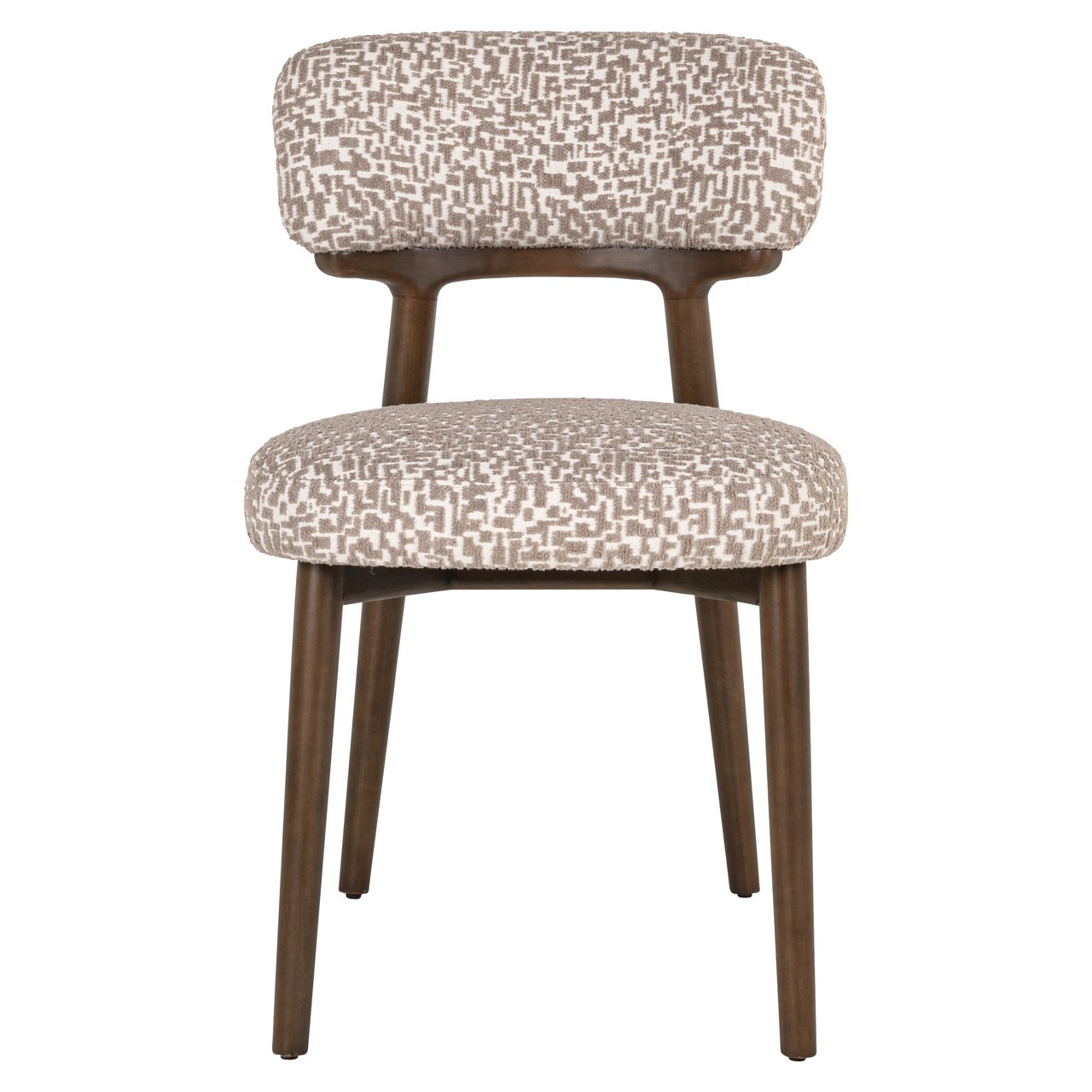 Dining chair Basker natural geo (Set of 2)