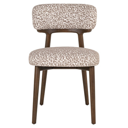 Dining chair Basker natural geo (Set of 2)