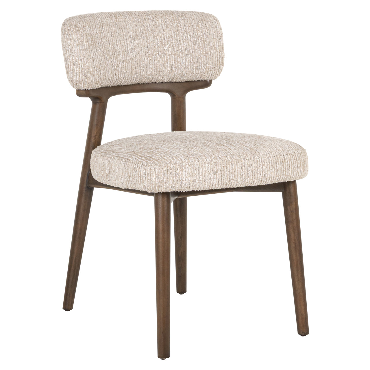 Dining chair Basker natural linear (Set of 2)