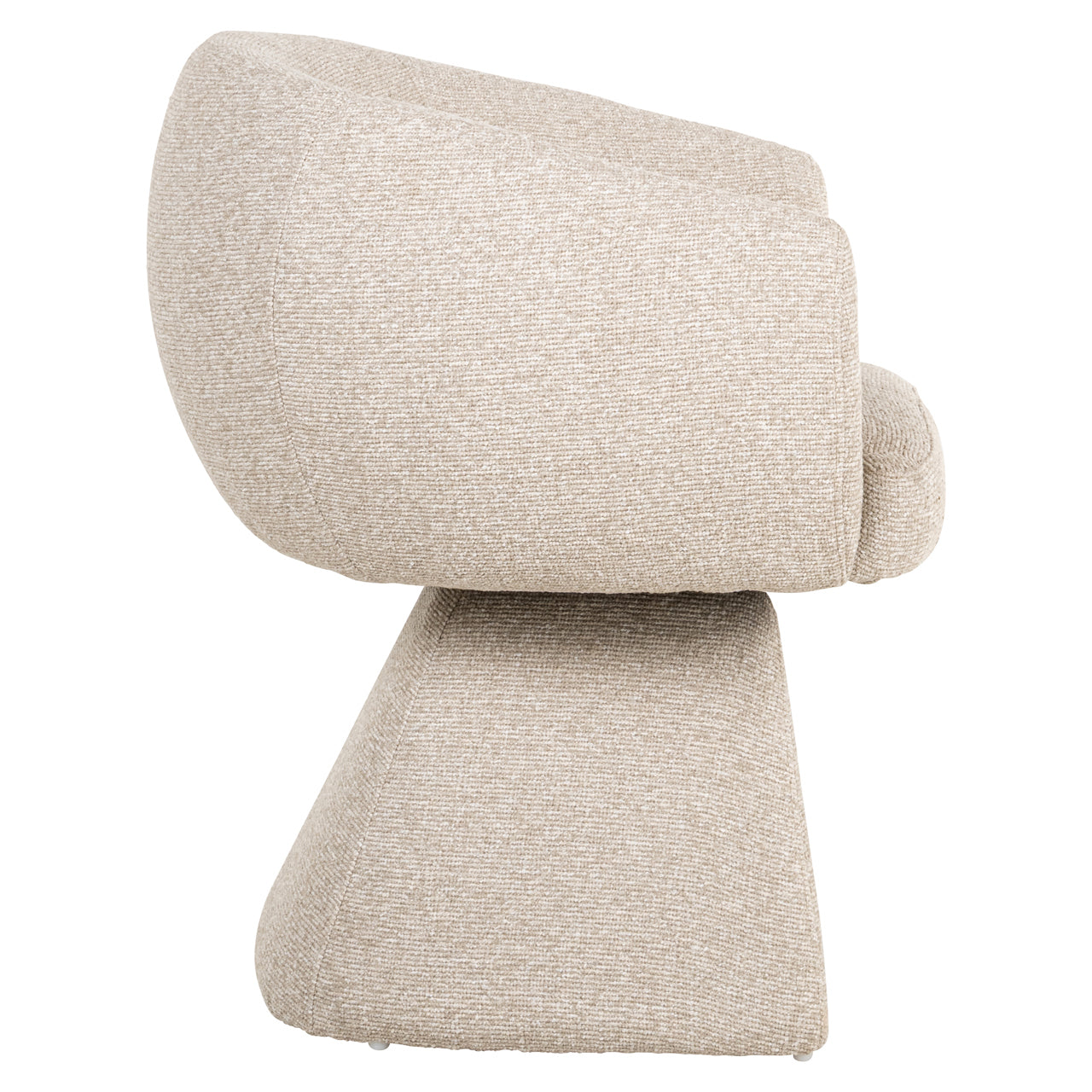 Dining chair Quiriro biscotti swivel