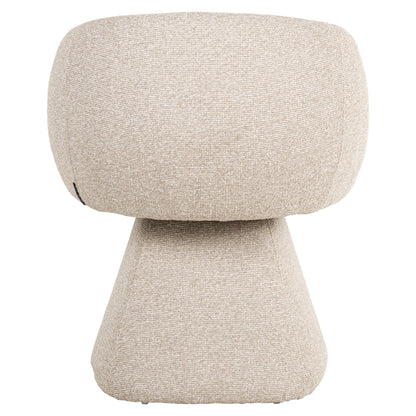 Dining chair Quiriro biscotti swivel