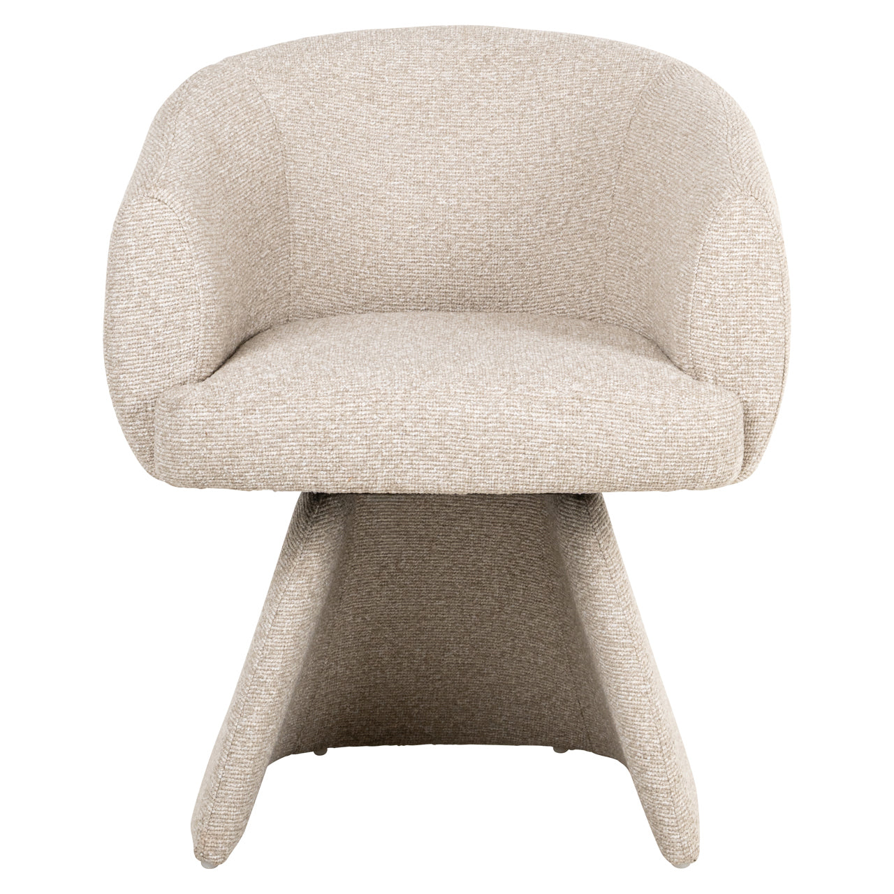 Dining chair Quiriro biscotti swivel