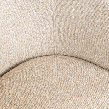 Dining chair Quiriro biscotti swivel