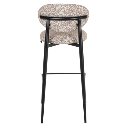Bar stool Dantes natural geo fire retardant