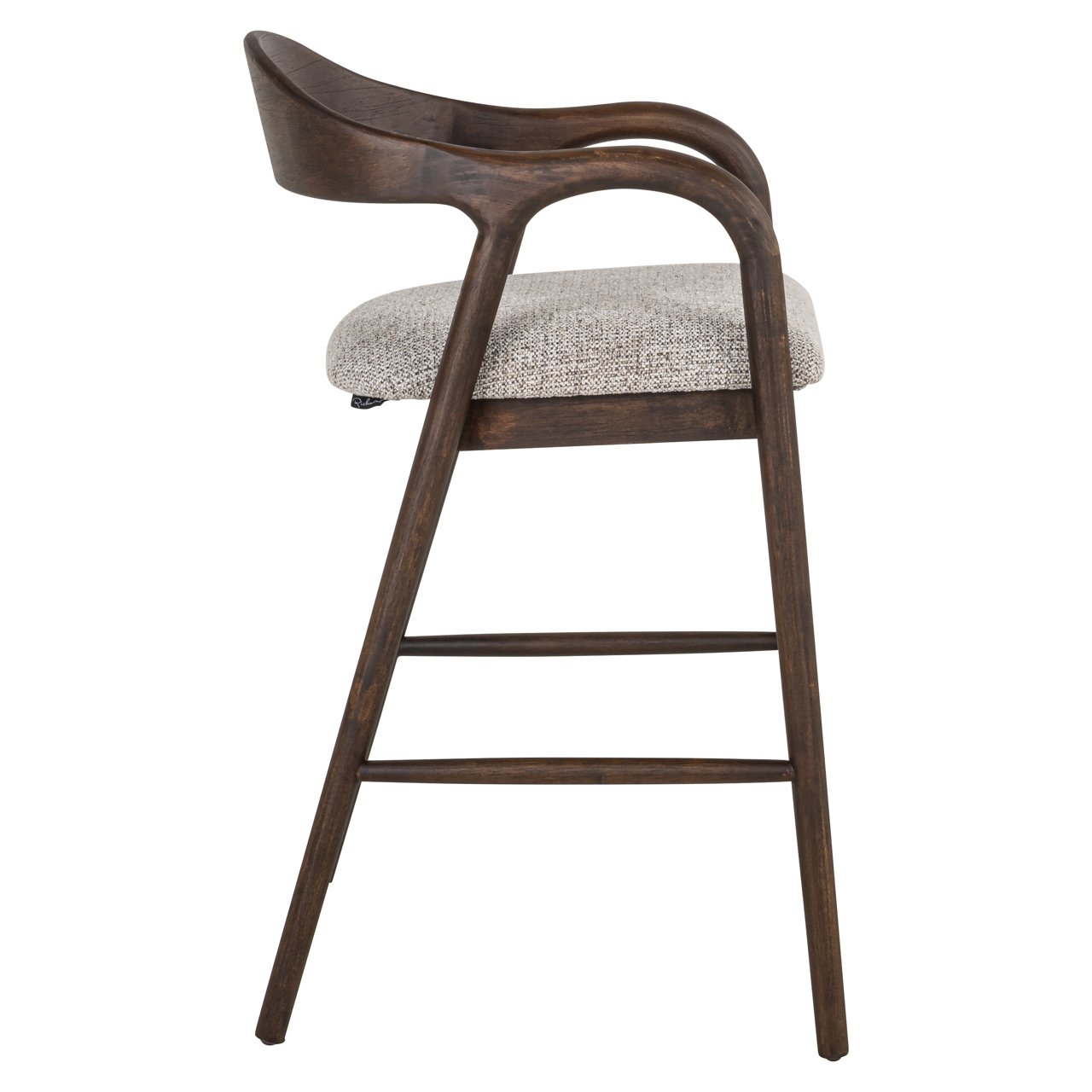 Counter stool Mihara mocca fancy