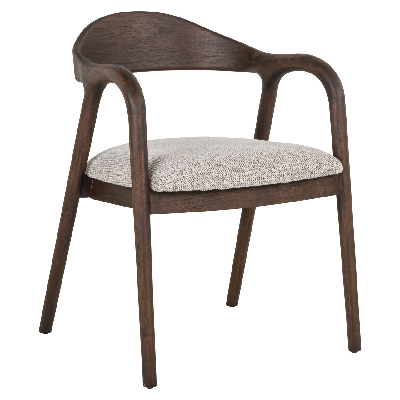 Dining chair Mihara mocca fancy