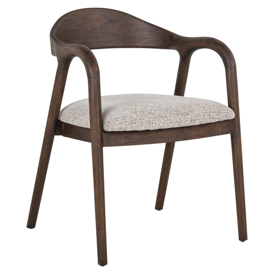 Dining chair Mihara mocca fancy