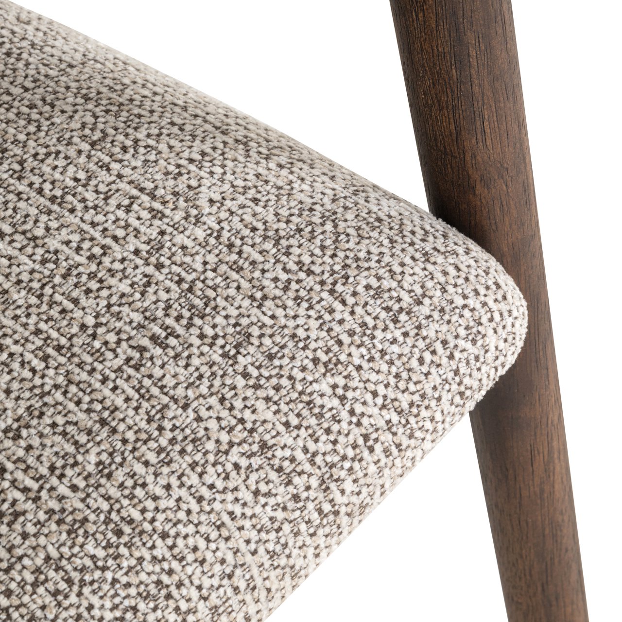 Dining chair Mihara mocca fancy