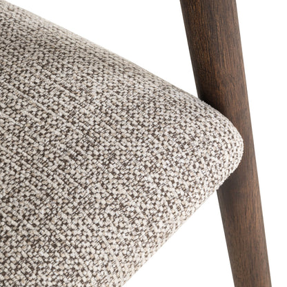 Dining chair Mihara mocca fancy