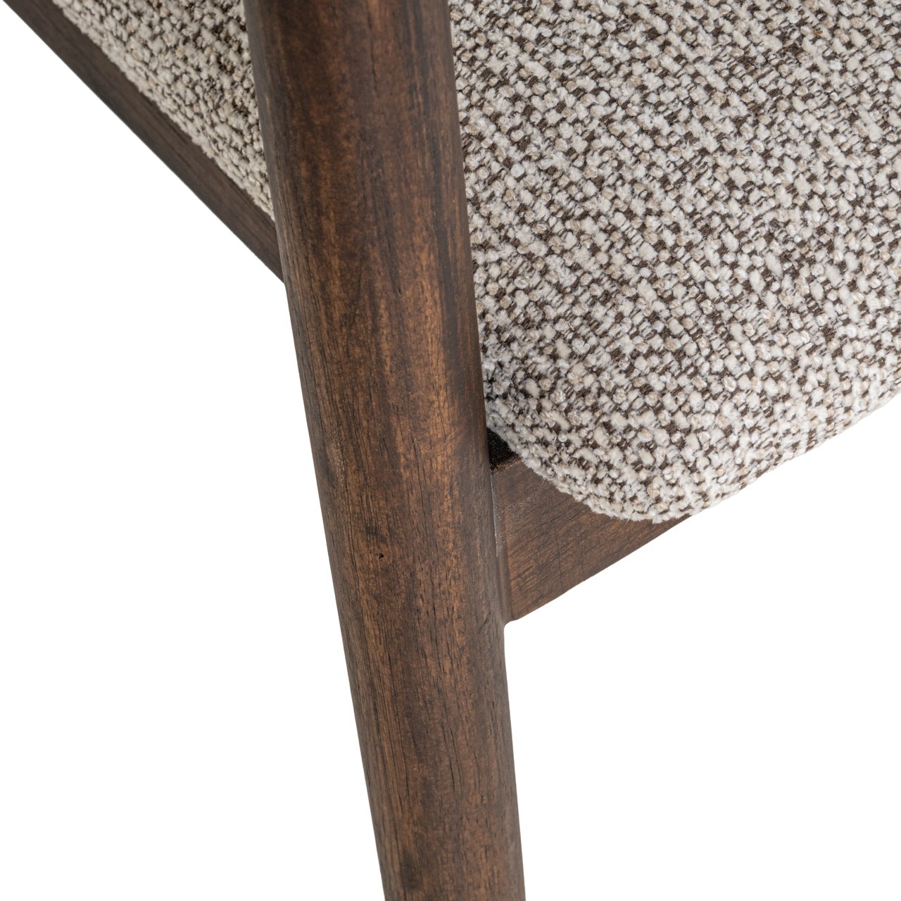 Dining chair Mihara mocca fancy