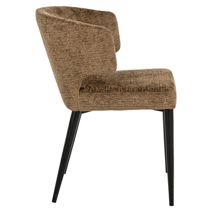 Dining chair Taylor brandy fusion fire retardant