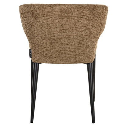 Dining chair Taylor brandy fusion fire retardant