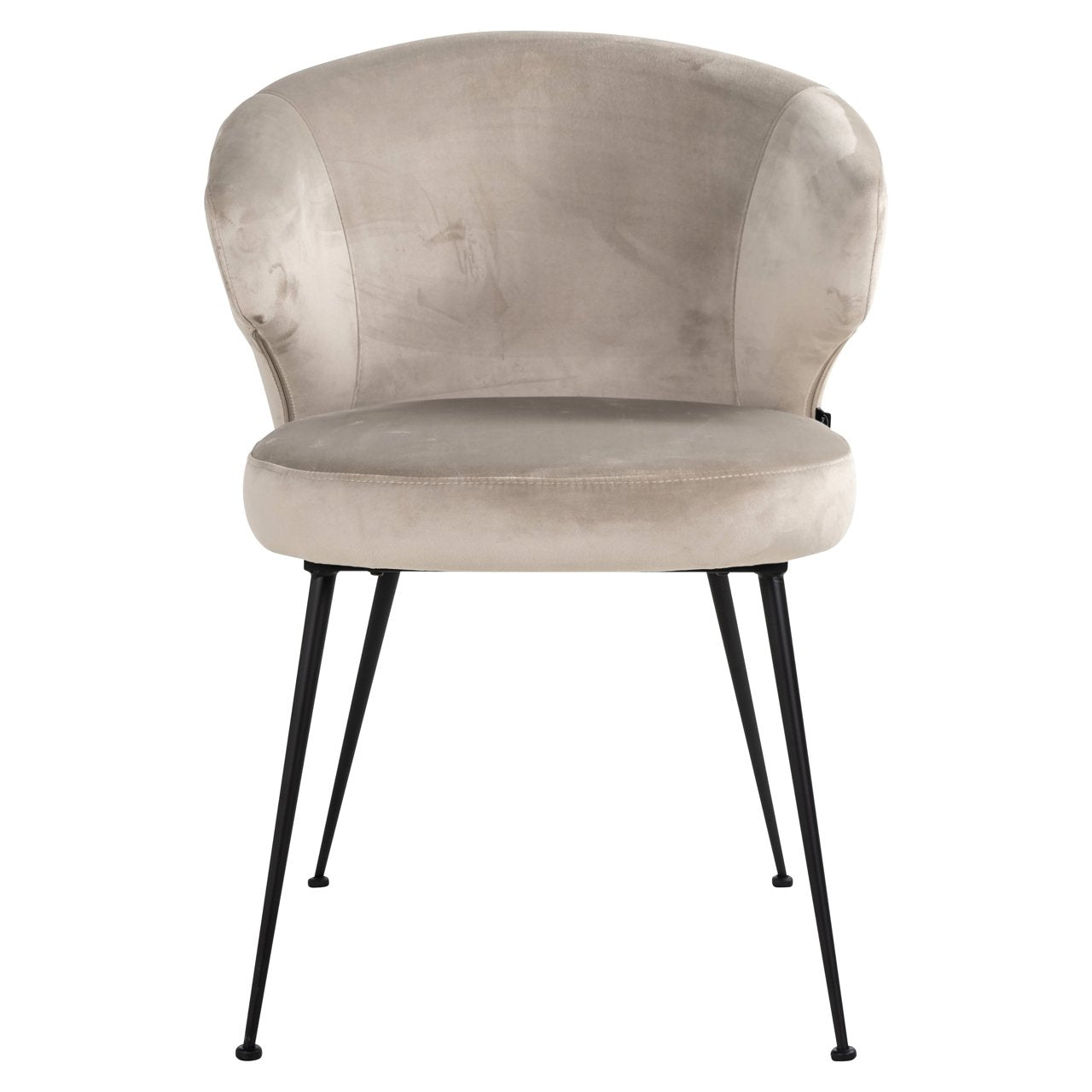 Dining chair Xandra khaki velvet
