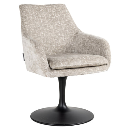 Dining chair Marlon pearl island swivel