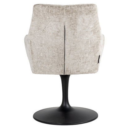 Dining chair Marlon pearl island swivel