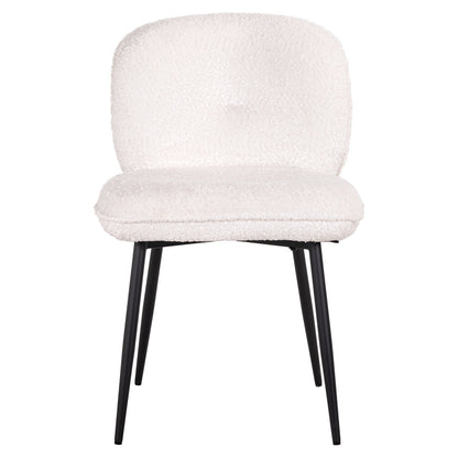 Dining chair Kiki sheep white (Set of 2)