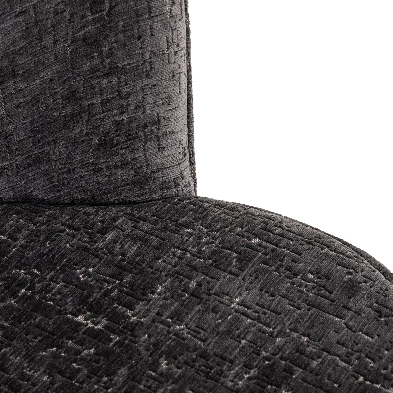 Dining chair Sandy graphite island (Set of 2)