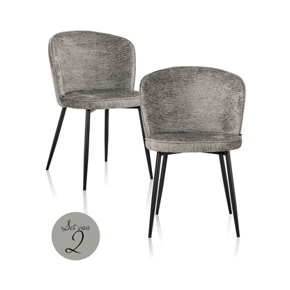 Dining chair Sandy thyme fusion (Set of 2)