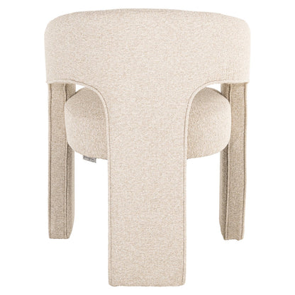 Dining chair Belle biscotti fire retardant