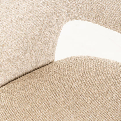 Dining chair Belle biscotti fire retardant